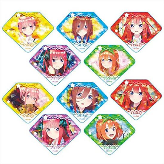 Azu Maker The Quintessential Quintuplets Trading Prism Badge Vol.1 (BOX)