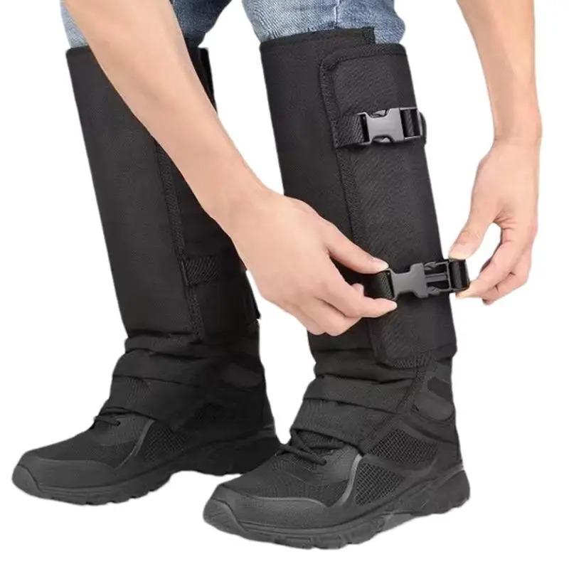 Adjustable Snake Proof Leg Guards Waterproof Breathable Anti Snake Bite Gaiters Chaps For Hiking Camping Outdoor Protection