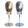Height 45-58cm Wig Holder Mannequin Head Model Versatile Tabletop Stable Metal Base for Business Personal Use Hairpieces Caps