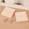2Pcs 61/81 Hole Nail Drill Bit Display Base Square Nail Grind Head Organizer  Home