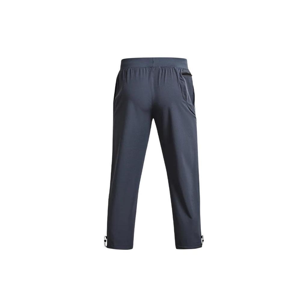 Under Armour Pantalon en maille court droit taille moyenne inarrêtable Homme Gris 1370986-044