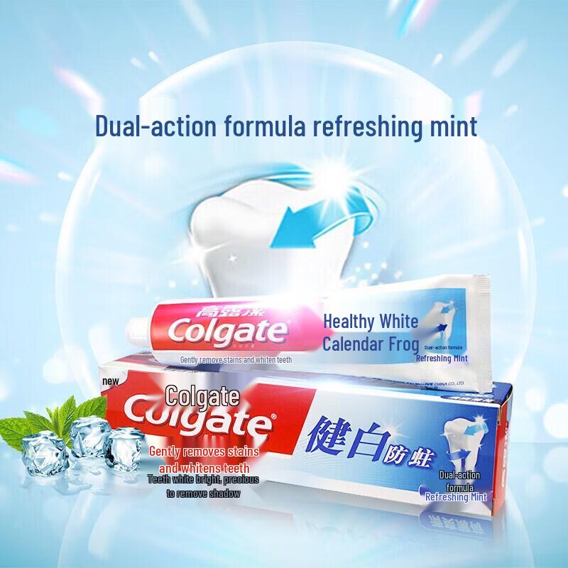 Colgate Whitening Anti-Cavity Toothpaste, 3 X 200g Pack
