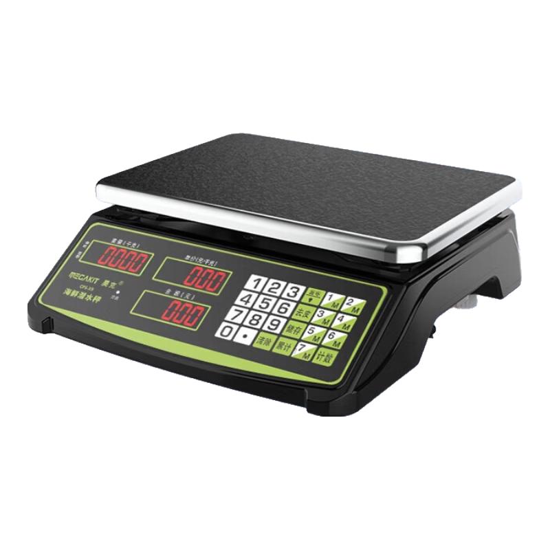 Waterproof Digital Bench Scale, 30kg/10g, Stainless Steel