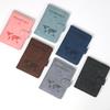 Magnetic RFID Leather Travel Wallet: SIM Card, Passport, Ticket & Card Holder