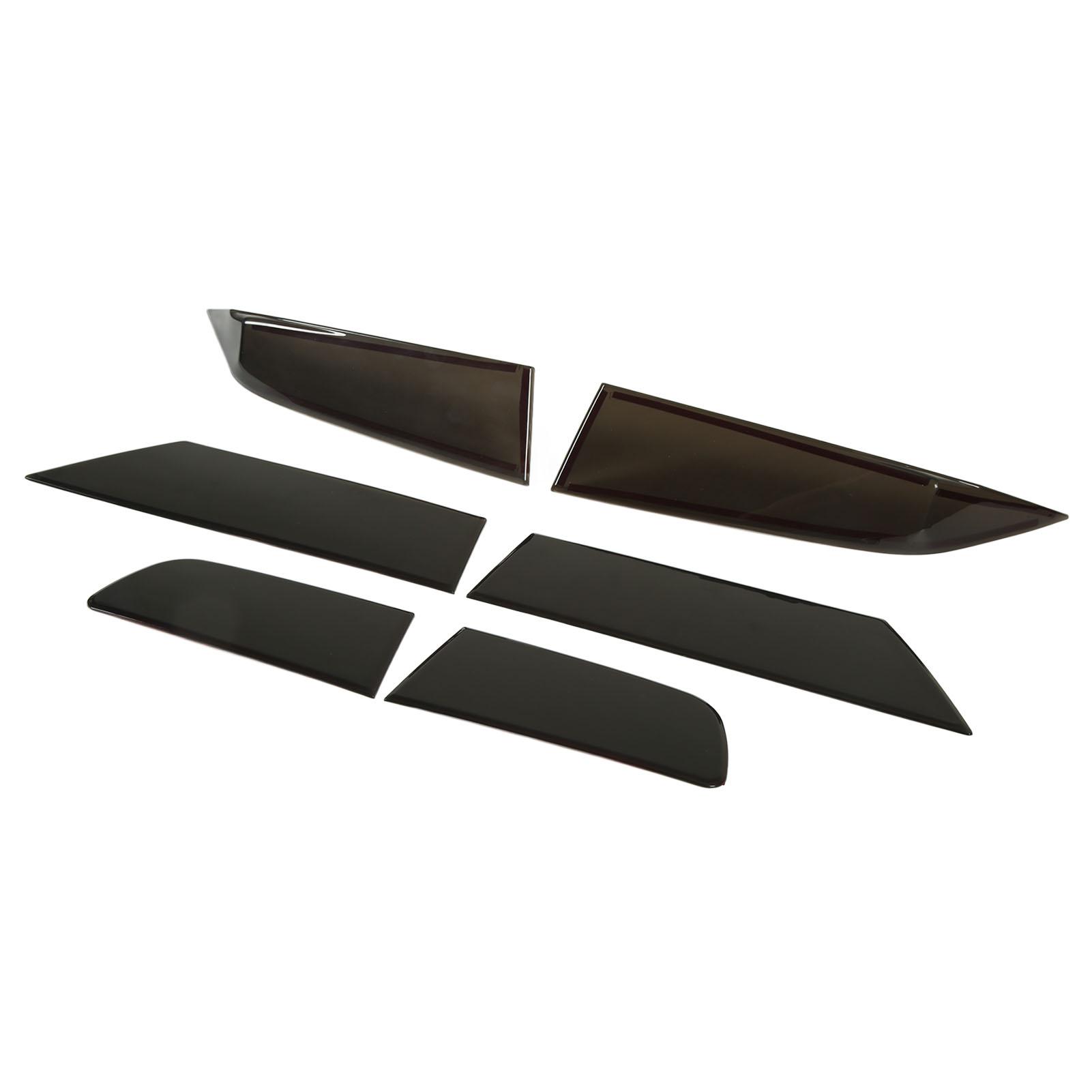 Smoked Black Transparent Car Tail Light Cover Trim Tail Lamp Cover Trim Replacement for XV GT 2018‑2022