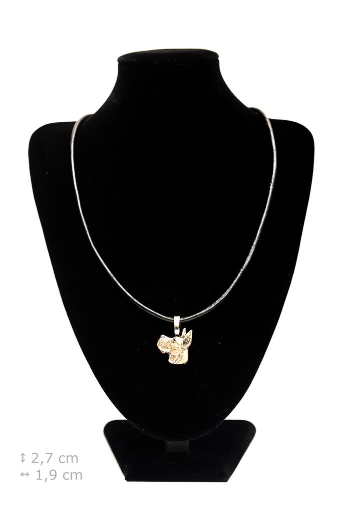 Great Dane I - Dog necklace, silver-plated pendant for the dog lover, subtle jewellery by Art-Dog