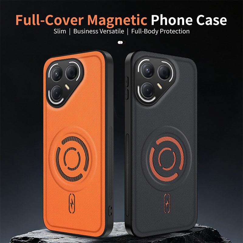 For Tecno Pova 7 Ultra Full Cover Magnetic Phone Case Cover Wireless Charging Phone Case Tecno Pova 7 Pro Coques Tecno Pova 7 5G