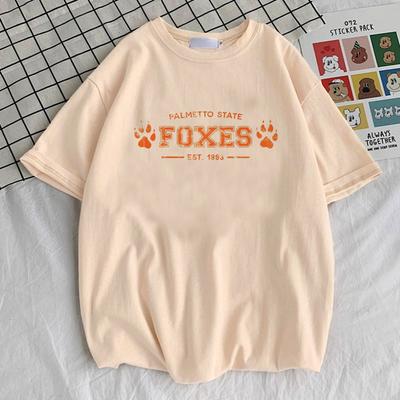 Todo por los Juegos Camiseta Palmetto State Foxes mujer Grunge Psicodélico ropa coreana camiseta mujer ropa coreana Universidad
