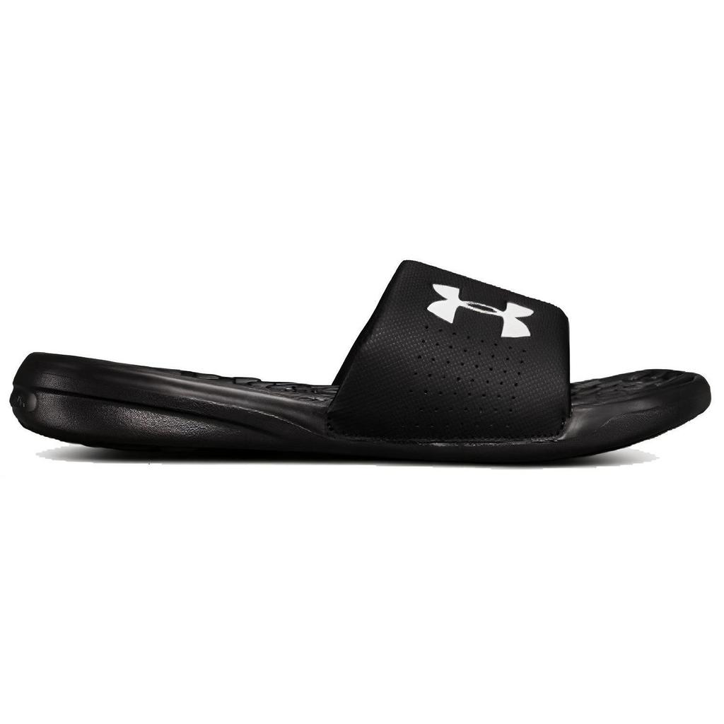 Under Armour Playmaker Fixed Strap Slippers Black 3000061-001