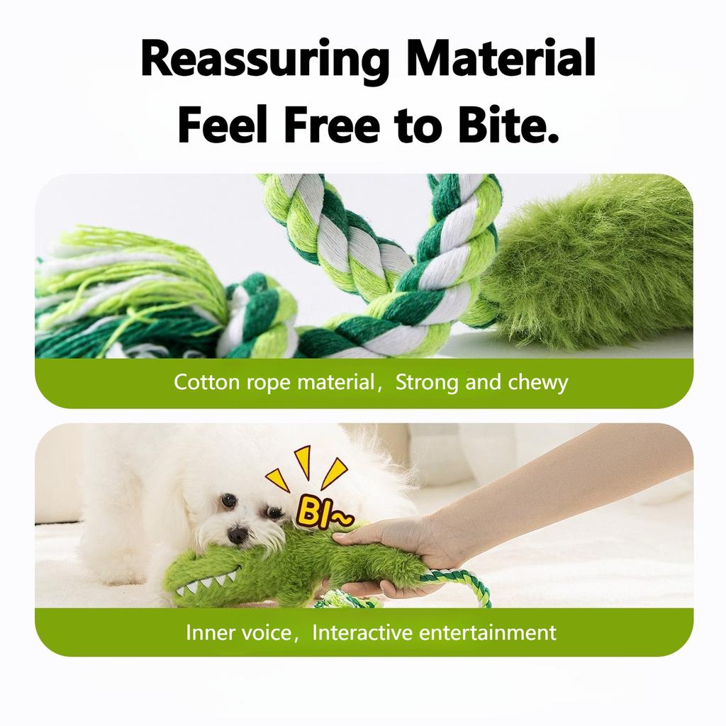 Dog Toys Shoes Pet Cotton Rope Slippers Sound Making Toys Teeth Cleaning Built-in BB Airbag Round Ball Bell Various