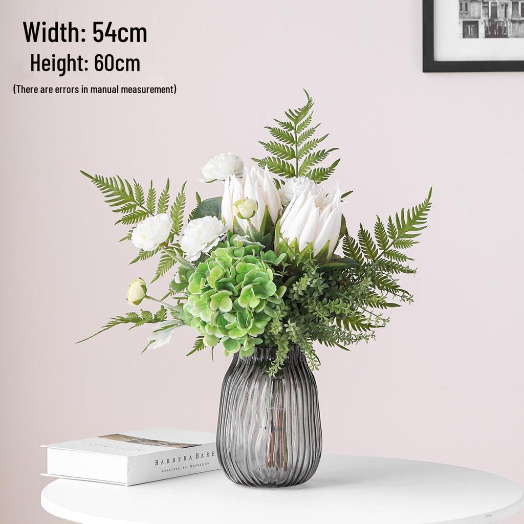 Silk King Protea Bouquet for Home Decor