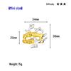 Intelligence Puzzle Zinc Alloy Disentanglement Rings - Unlock Nine Linked Rings Kongming Luban Lock Educational Toy