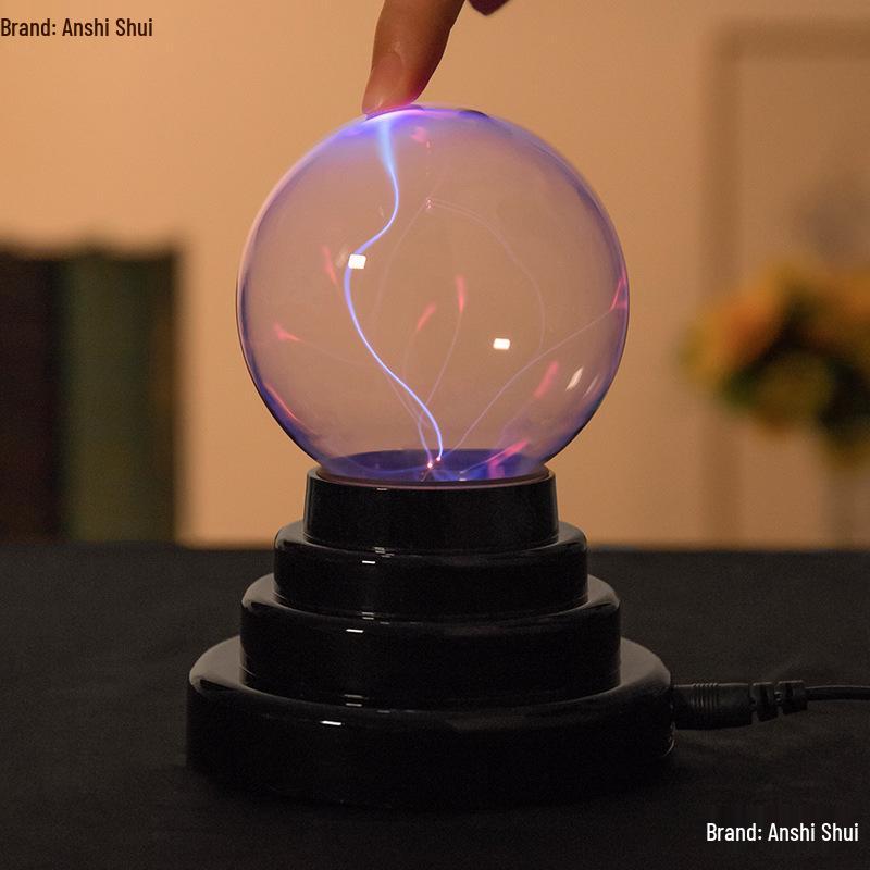 Children's Day Gift: Boy's Magic Plasma Crystal Ball - Electrostatic Induction Technology Ornament