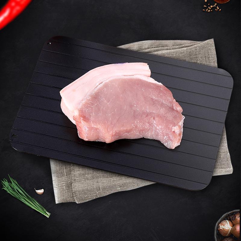 Rapid Defrost Aluminum Alloy Thawing Tray for Seafood and Steak – Locks In Nutrition