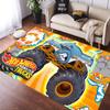 H-Hot Wheels-Themed Large Carpet Mat for Bedroom and Living Room Decor Stylish Area Rug Long Hallway Entryway Doormat Durable