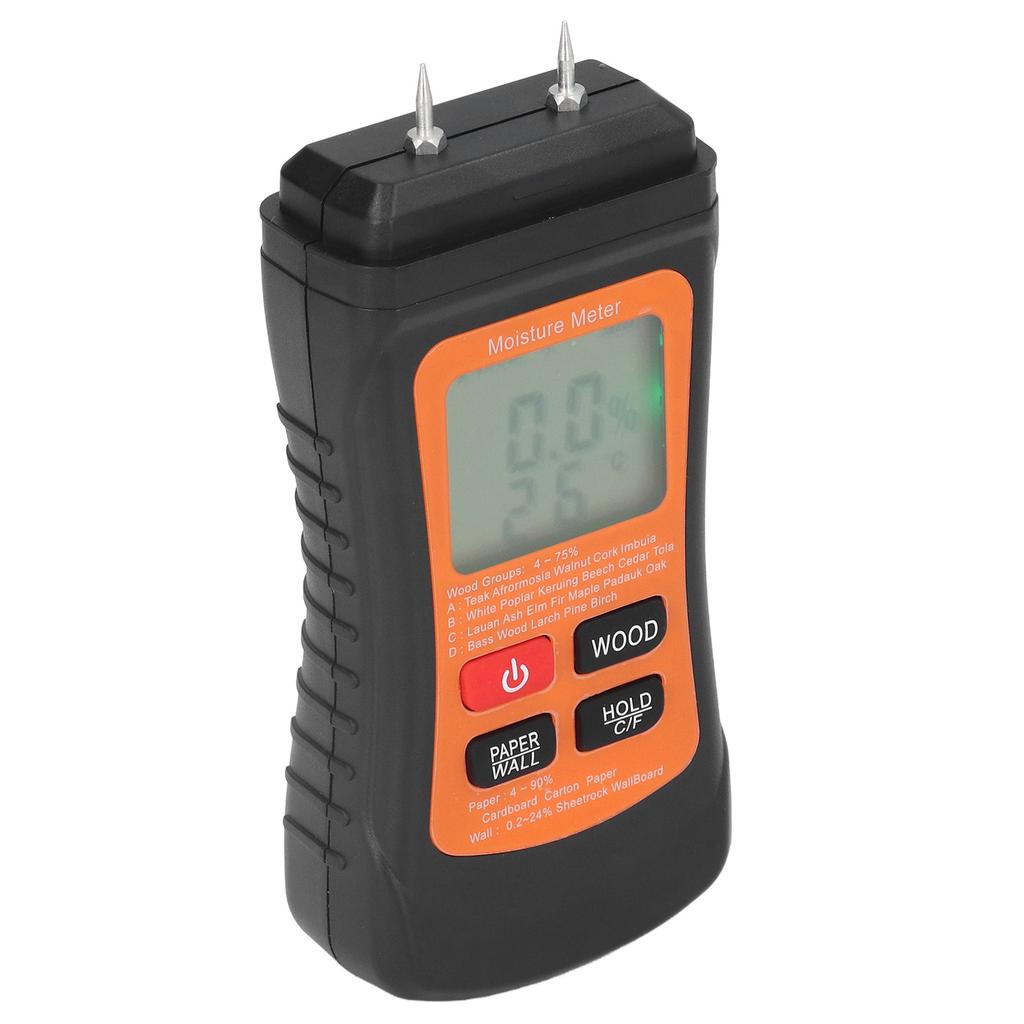 Feuchtigkeitsmesser Holzfeuchtemessgerät Intelligente Temperatur-Feuchtigkeitsmessung Digitaler Stifttyp