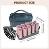 10Pcs Electric Heated Hair Rollers Classic Compact Instant Heat Curling Tube