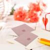 5 Pcs Pink Envelopes Paper Envelopes Romantic Envelopes Invitation Envelopes for Greeting Cards Party Invitations