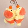 Capybara Lulu Plush Toy Doll Pendant Keychain Birthday Gift Girls Bag Pendant Ragdoll