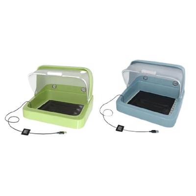 Incubatrice per Avicoli in Acciaio Inossidabile Habitat a Temperatura Controllata Scatola Incubatrice Con Finestra di Osservazione Per Pappagalli Pollame