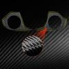 For Ford Transit 350 2024-2025 Real Carbon Fiber Stickers trument Side Cup Holder Panel Car Accessories Interior decorative