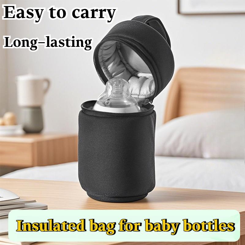 Winter Going Out Bag Baby Bottle Thermal Insulation Bag Portable Breast Milk Fresh-keeping Bag Thickened Aluminum Foil Can Thermal Insulation