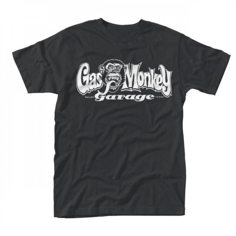 Gas Monkey Garage Official Skull GMG Fast N Loud T-Shirt XL