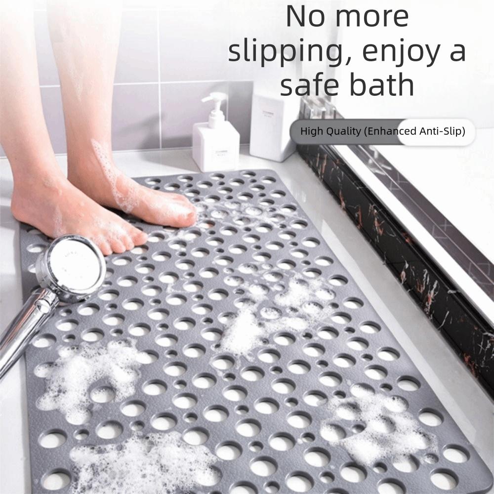 Quick Drain Suction Cup Bath Mat Eco Friendly Bath Rug Foot Mat Shower Mat Shower Room