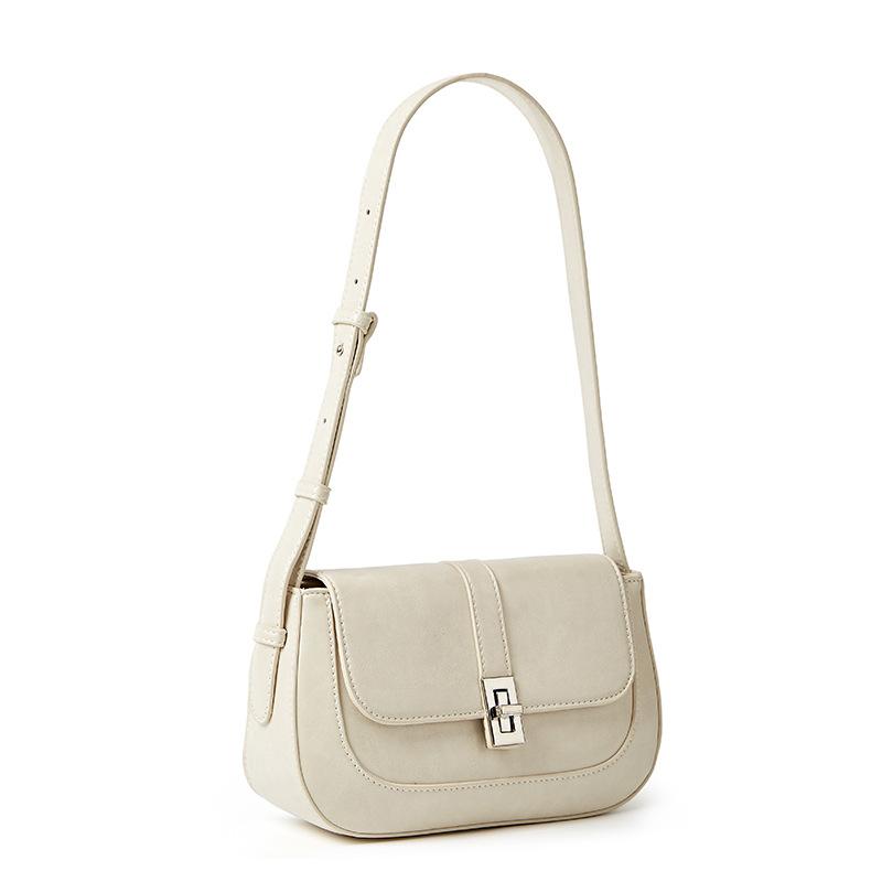 New shoulder bag women's versatile retro handbag to work commuter saddle bag women's niche style underarm bag