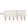 Travel Hanger with 6 Clips Strong Load-bearing Fastener Tape Design