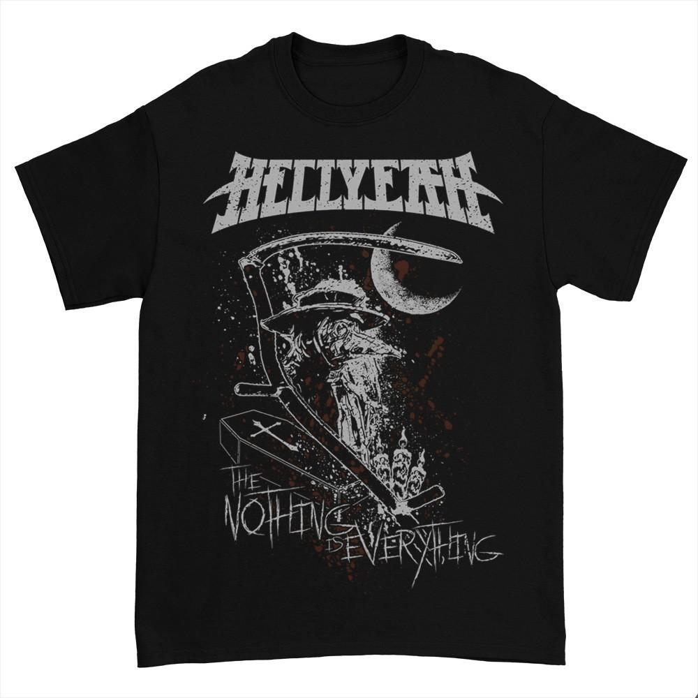 Vtg HELLYEAH band Nothing Is Everything T Shirt S-5XL Cotton Black TT88 Unisex T-Shirt XXXL