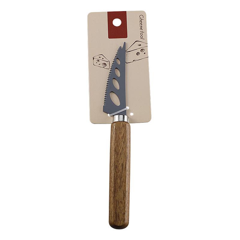 Stainless Steel Cheese Knife & Acacia Wood Handle Cutlery Set