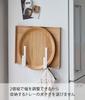 Yamazaki Magnetic Kitchen Tray Set of W4 x x Tower Holds Round Adjustable 5050 Holder, 2, White, Approx. D7.2 H16cm, Shape, Trays, Width,