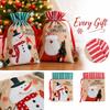 Christmas Gift Bags with and Snowman Design for Candy and Holiday Treats