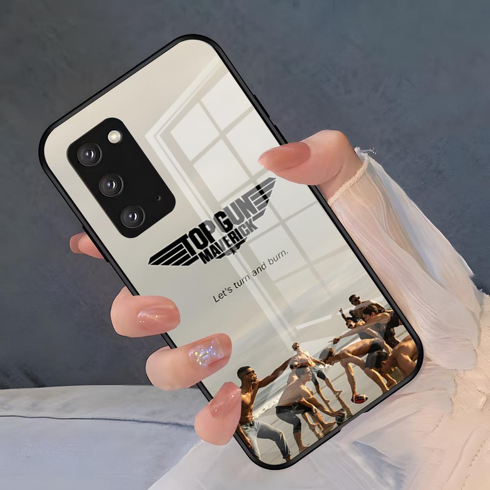 Top Gun Maverick Phone Case For Samsung A25 A13 A33 5G A54 A36 A35 A56 A52 A14 Shockproof Glass Cover