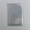10Sheets Clear Punched Pocket File Sheet Protector Binders Sleeve Punched Pocket