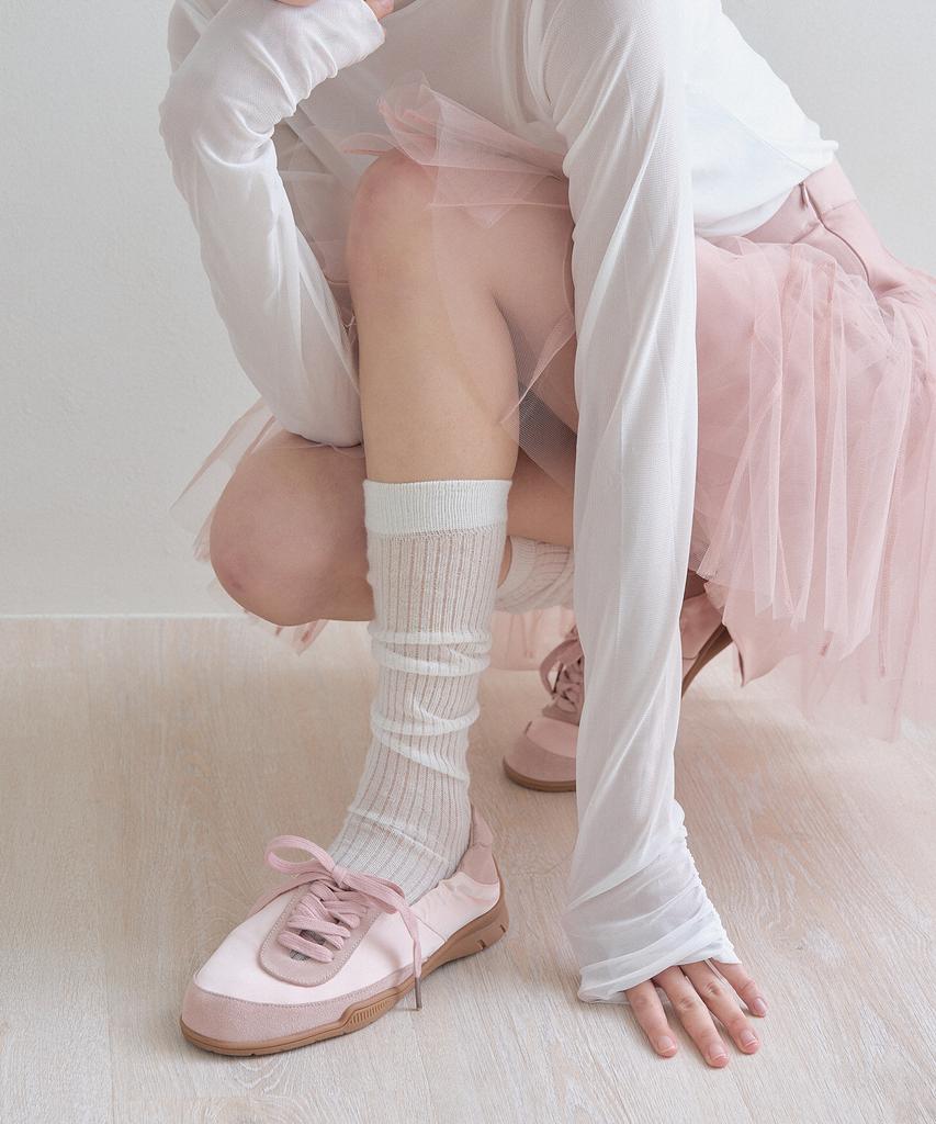 Shoehi Arbi Cowhide Satin Sneakers (2 Colors)_Sn2025