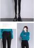 Tall Women's Stretchy Black Pencil Leggings with Plus Velvet for Spring/Autumn/Winter