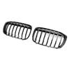 2PCS Gloss Black Front Kidney Grille Grill Fit BMW X1 F48 F49 2016-2018
