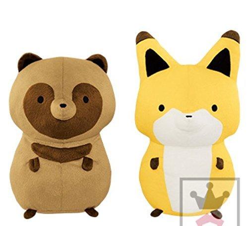 

Banpresto Tanuki and Fox Large Plush Toy Set of 2