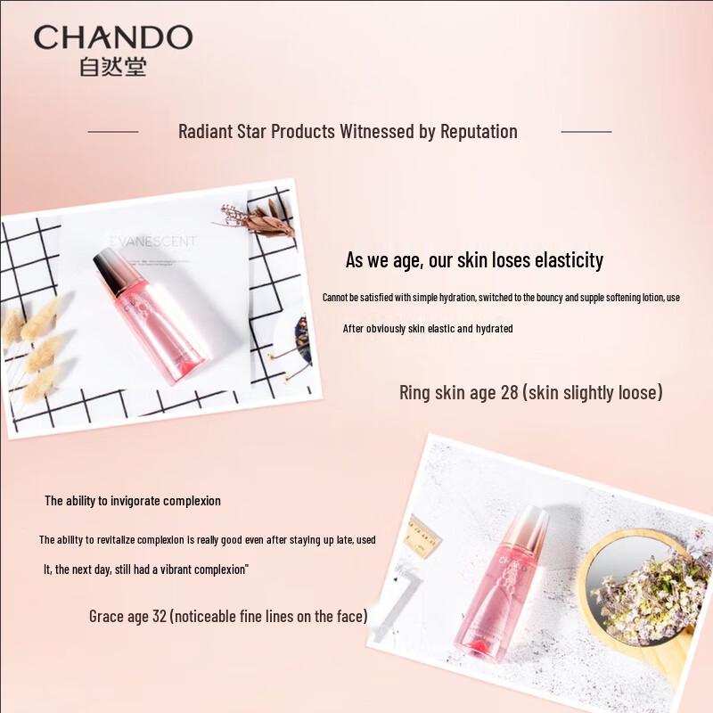 CHANDO Elastic Firming Anti-Wrinkle Softening Lotion (2-pack)