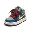 Boys' Winter 2025 Sun Wukong Black High-Top Fleece-Lined Cotton Shoes for Girls—Warm and Stylish Sports Shoes.