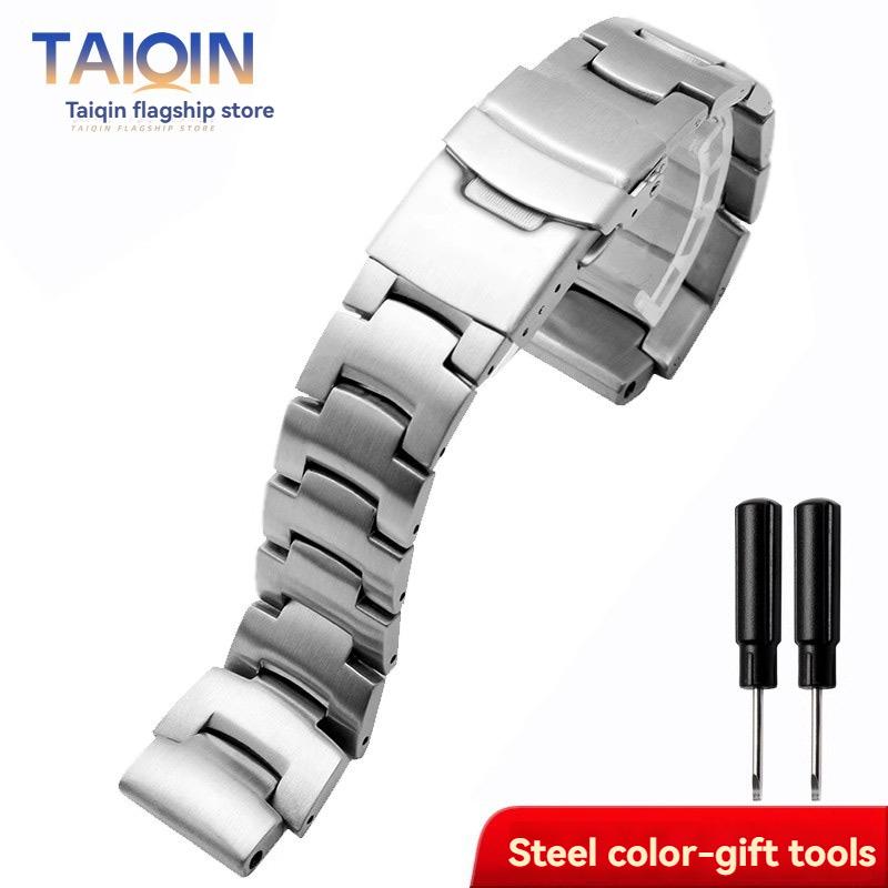 For Casio PROTREK PRG-260/270/550/250 Silicone WatchBand PRW-3500/2500/5100 Dedicated interface rubber strap Black men Bracelet