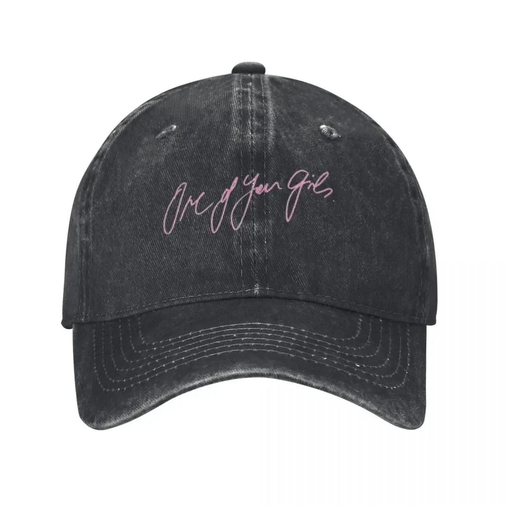 Troye Sivan One of Your Girls Handwritten Baseball Cap Custom Caps Golf Cap Hat Man For The Sun Designer Cap Male Women's