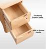 Wooden Bedside Tables Aesthetic Bedside Table Modern Nordic Nightstands Minimalist Luxury Nightstand with Drawers Room Furniture