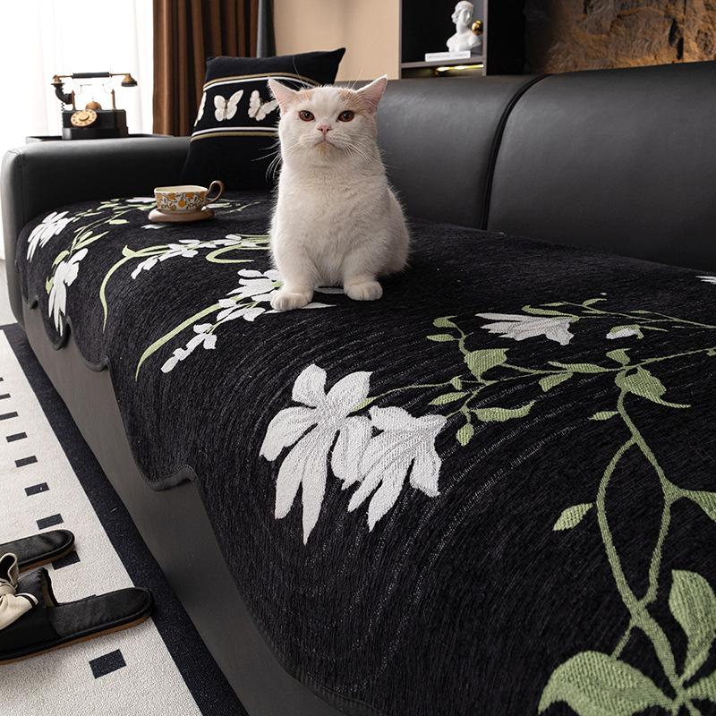 

Новая Комбинированная Подушка для Дивана, Универсальная для Всех Сезонов, Нестандартный Цельный Прямой Ряд Специальной Формы Чехол для Дивана 90*70cm