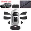 For BMW X1 IX1 U11 Car Black Windows Privacy Sunshade -Present Anti-UV Heat ulation Protect Cover Interior Accessories