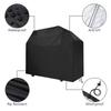 Heavy duty charcoal grill outdoor rain cover, 210D Oxford cloth barbecue grill cover dustproof and waterproof