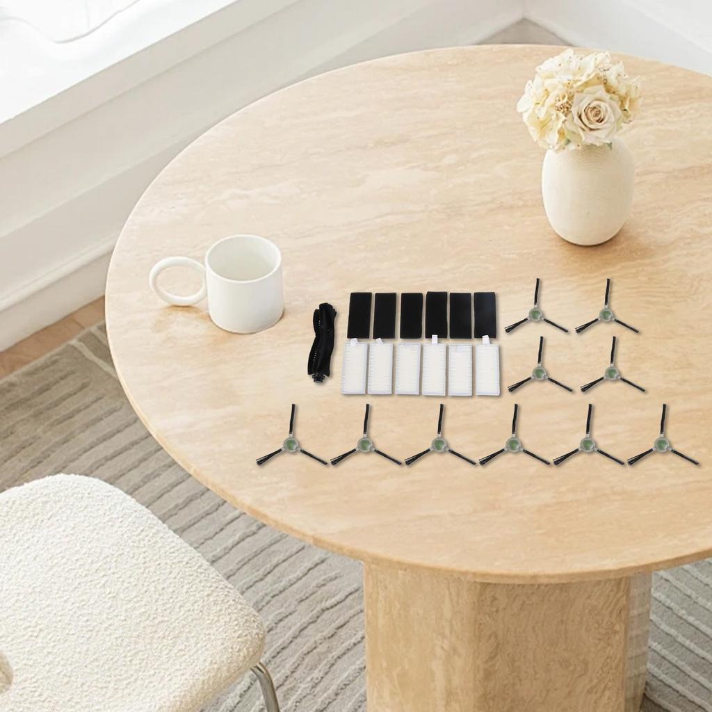 Main Side Brush Filter Kit Compatible with For Lefant U180 M1 M2 Pro Plus K8