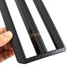 For Toyota Tundra Sequoia  2024 2025 LHD Car Center Console Headlight Lamp Switch Cover Sticker Decoration Carbon Fiber